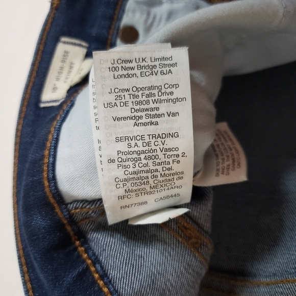 Madewell 10" High-Rise Skinny Size 26 Danny Wash Excellent Condition - Picture 7 of 10